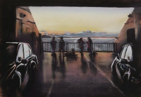 Long Goodbyes - pastel-SOLD