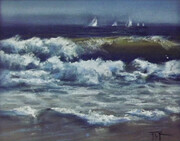 THE WAVE - PASTEL SOLD